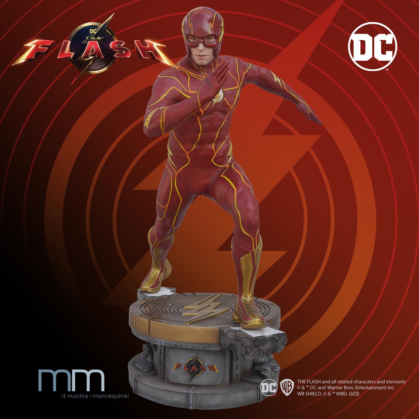 Shops The Flash Statue