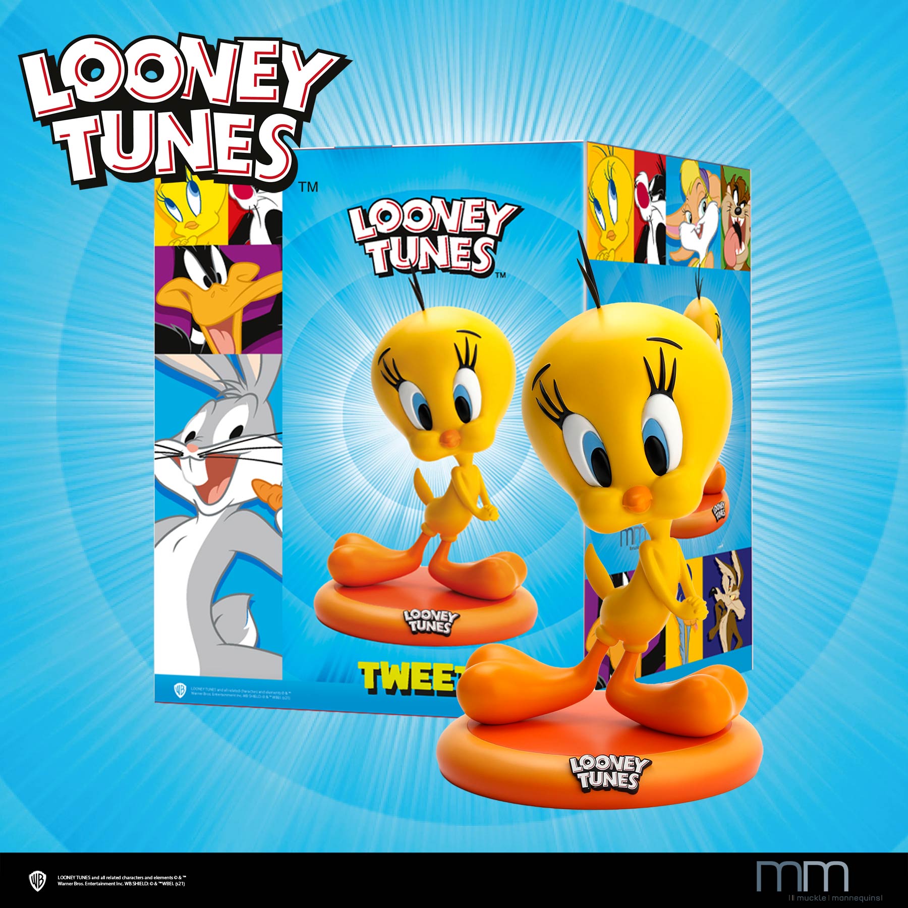 Tweety XL newest bild. Looney Tunes. Warner bros. Sammlerstücke.